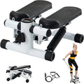 Mini Stepper Exercise Machine W/ Resistance Bands LCD Home Cardio Workout